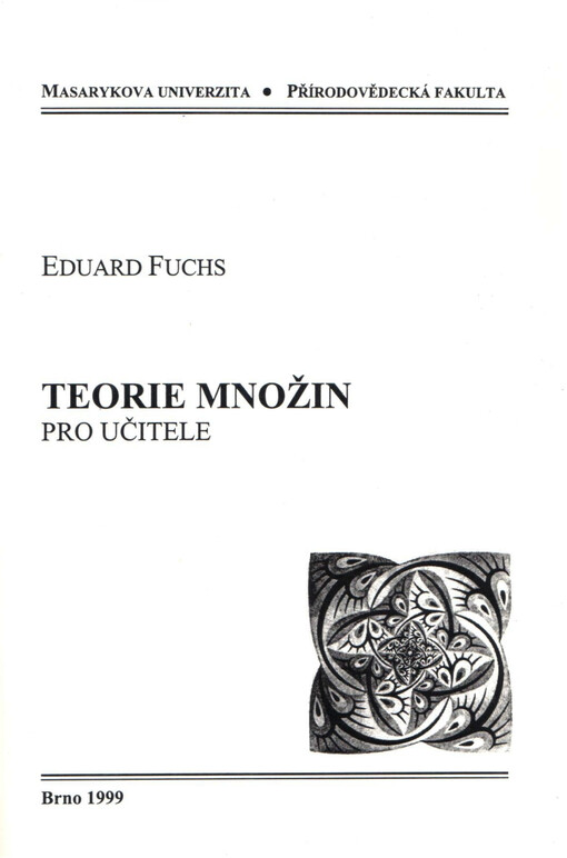 Teorie množin pro učitele