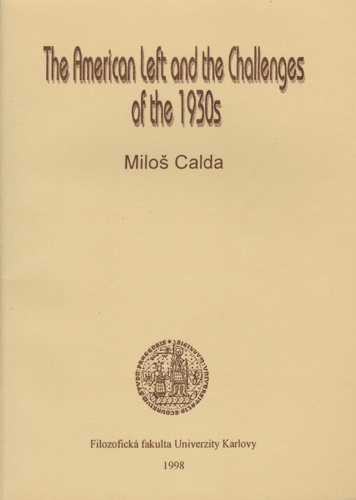 The American left and the challenges of the 1930s