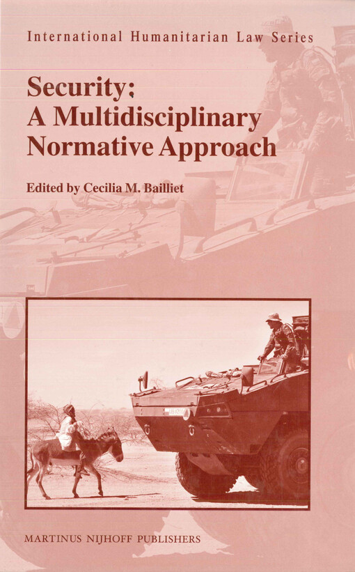Security: a multidisciplinary normative approach