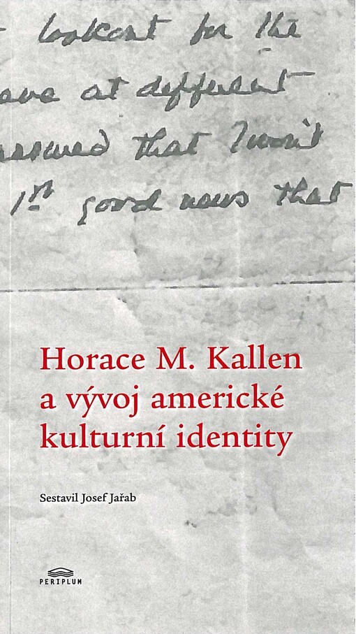 Horace M. Kallen a vývoj americké kulturní identity