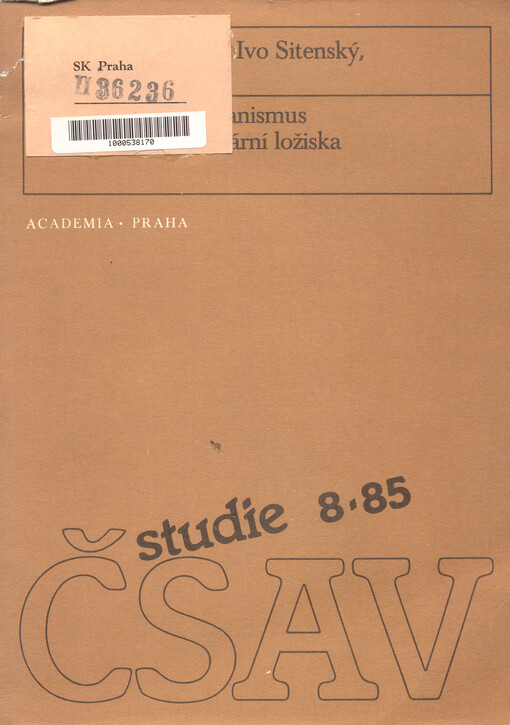 Subakvatický vulkanismus a vulkanosedimentární ložiska