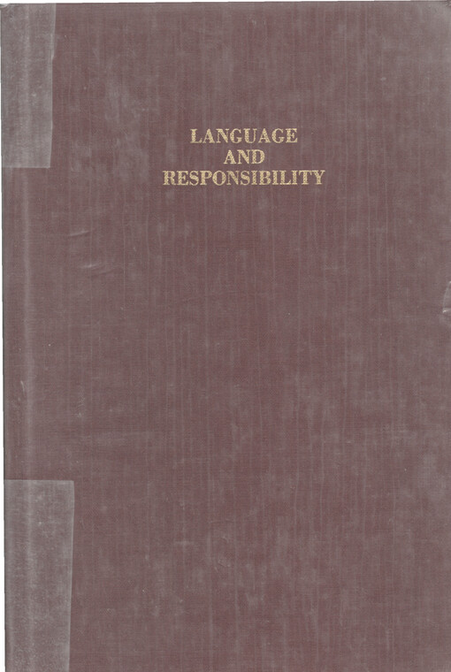 Language and responsibility
