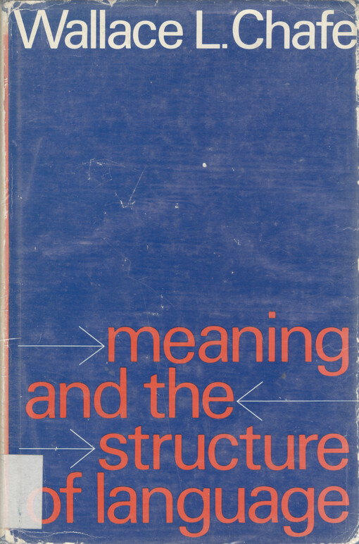 Meaning and the structure of language