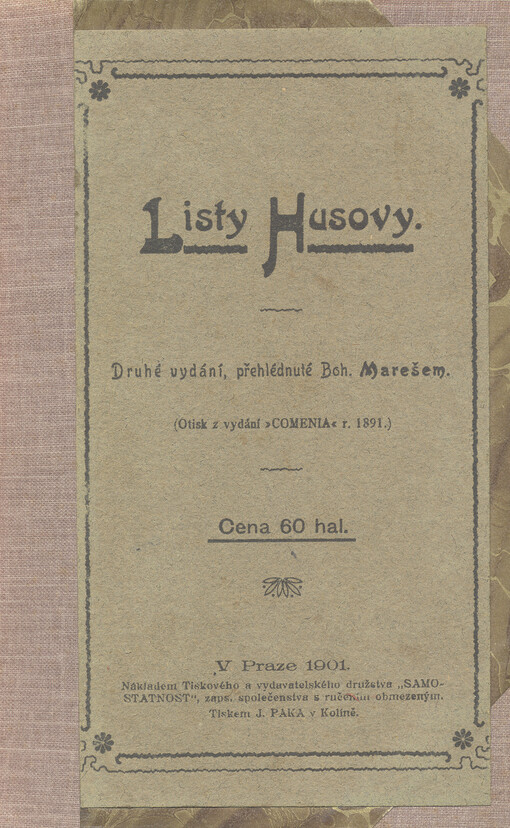Listy Husovy