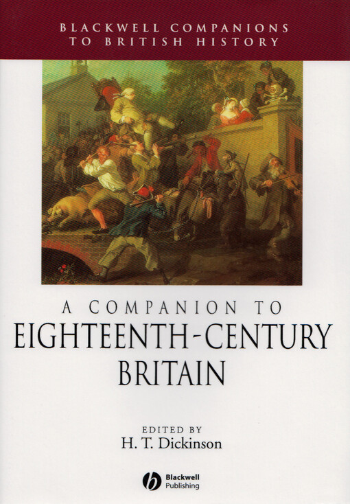 A companion to eighteenth-century Britain