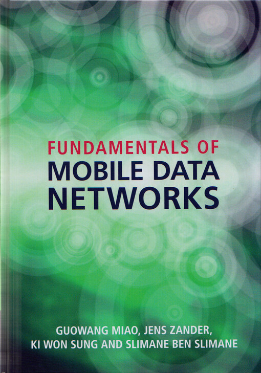 Fundamentals of mobile data networks