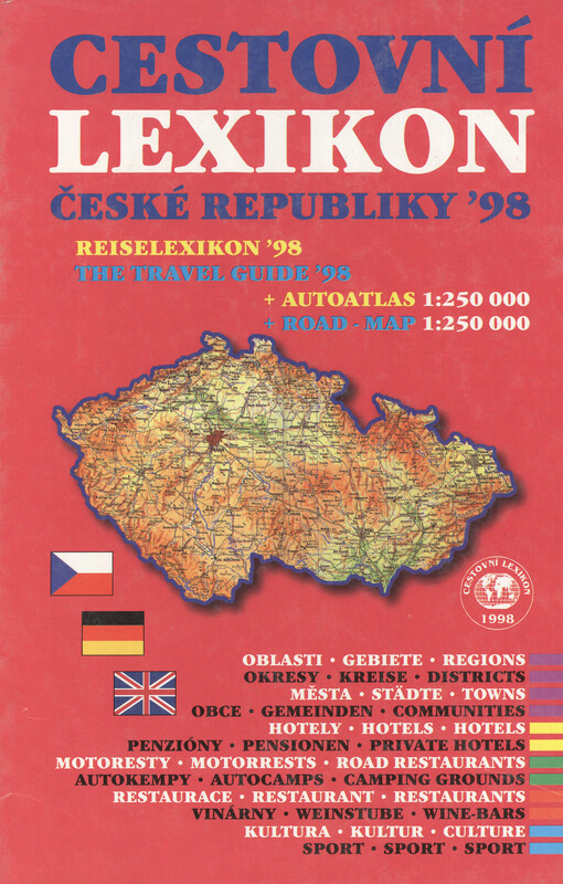 Cestovní lexikon '98 Česká republika :Reiselexikon '98 : the travel guide '98