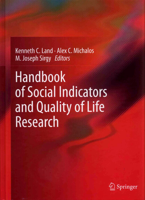 Handbook of social indictors and quality of life research