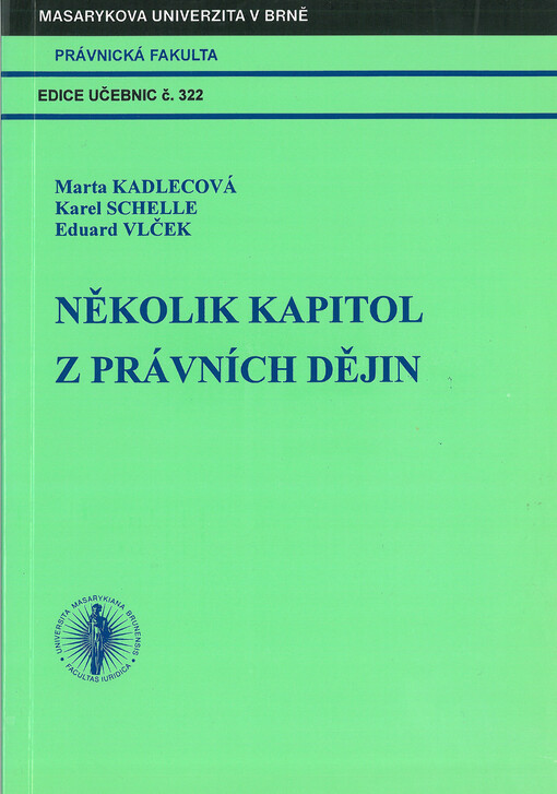 Několik kapitol z právních dějin