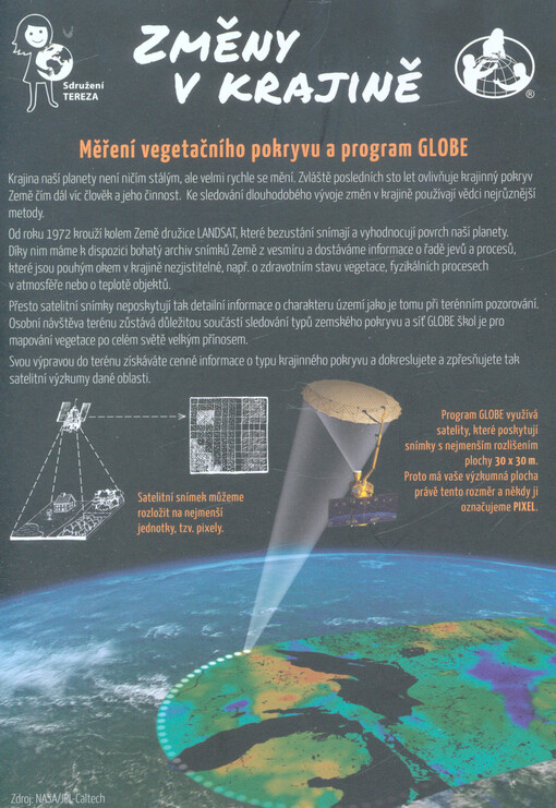 Změny v krajině : měření vegetačního pokryvu a program GLOBE