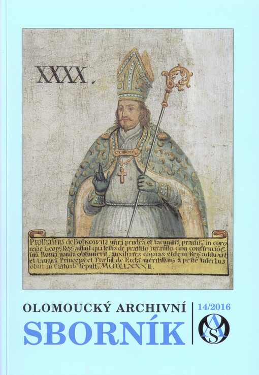 Olomoucký archivní sborník 14, 2016
