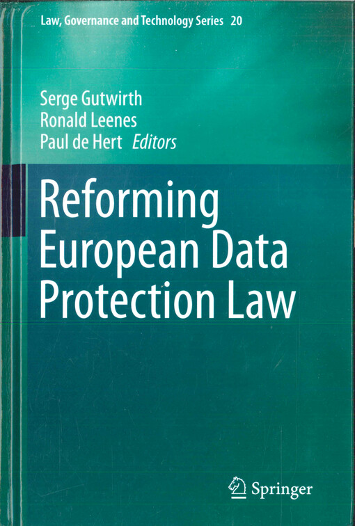 Reforming European data protection law