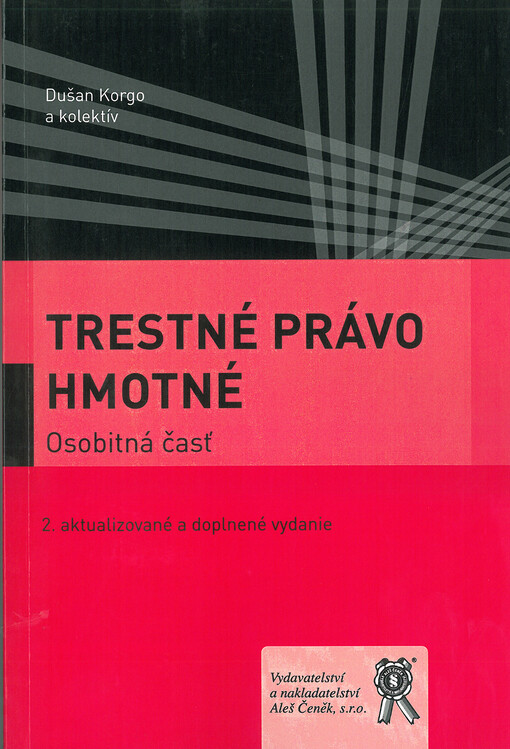 Trestné právo hmotné : osobitná časť