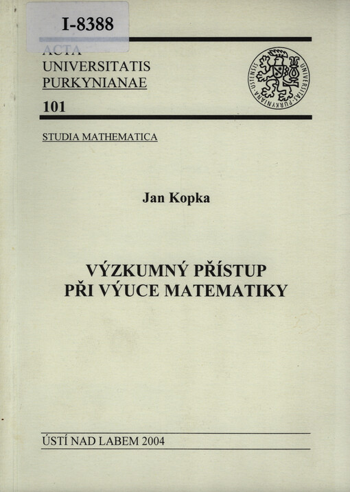 Výzkumný přístup při výuce matematiky
