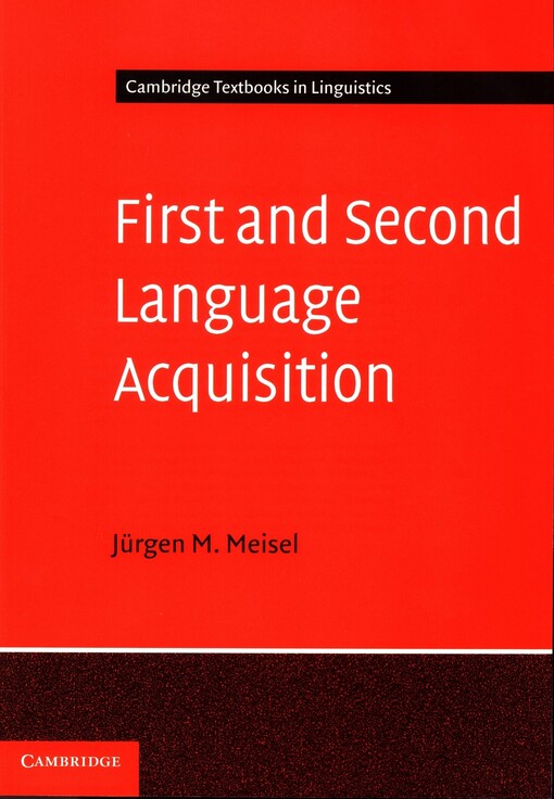 First and second language acquisition :parallels and differences