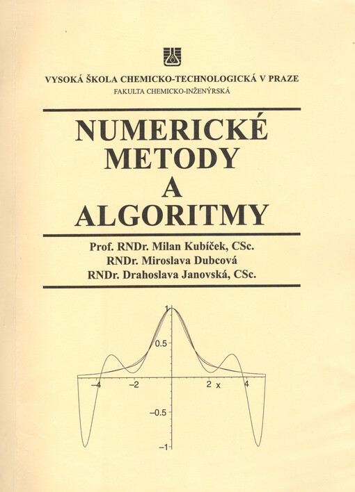 Numerické metody a algoritmy