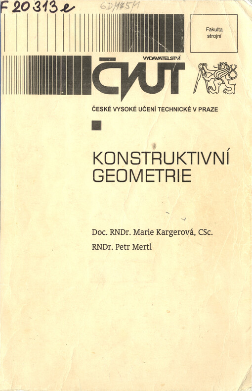 Konstruktivní geometrie
