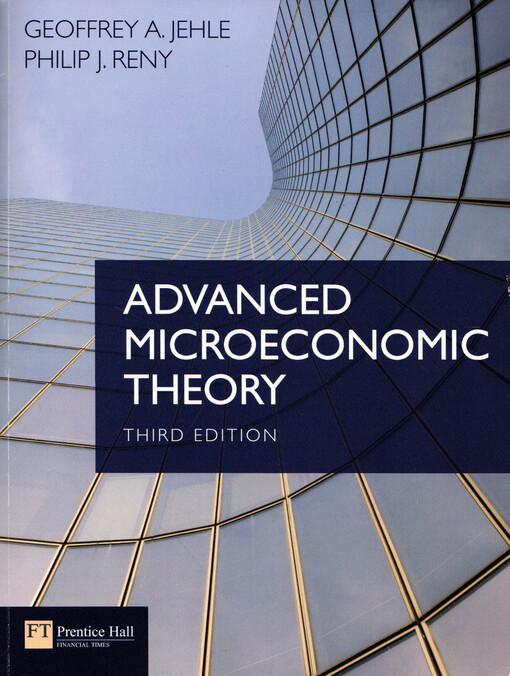 Advanced microeconomic theory