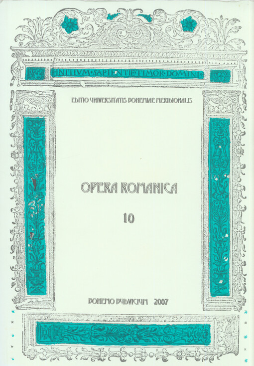 Sueño, imaginación y realidad en literatura : coloquio internacional = Rêve, imagination et réalité en littérature : coloque international : České Budějovice 2006