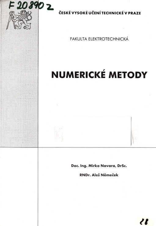 Numerické metody 