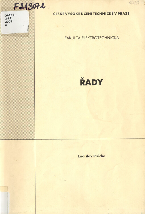 Řady 