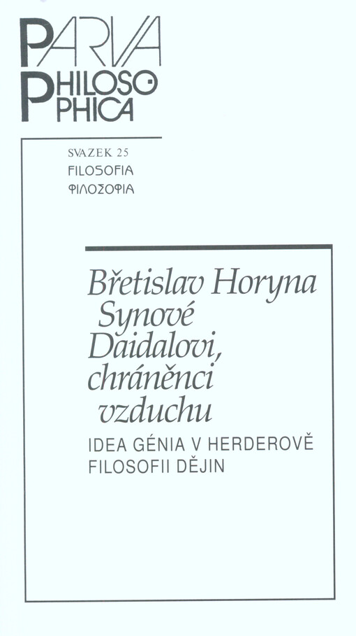 Synové Daidalovi, chráněnci vzduchu