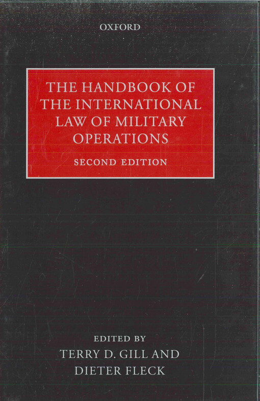 The handbook of the international law of military operations