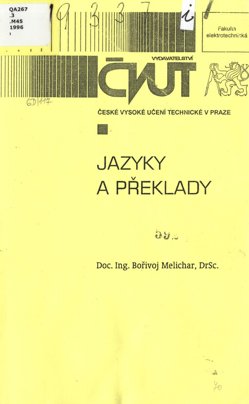 Jazyky a překlady