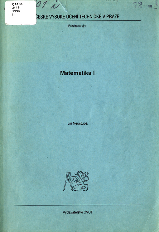 Matematika I