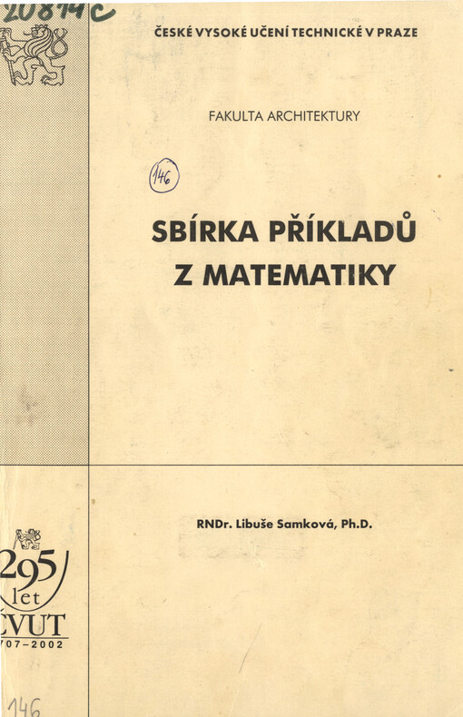 Sbírka příkladů z matematiky 