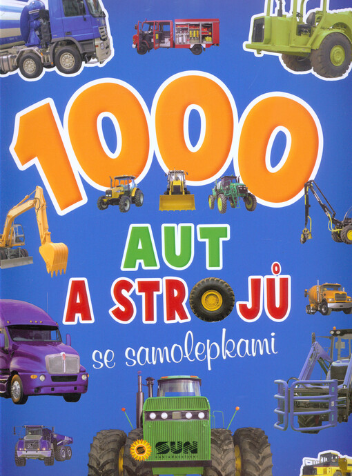 1000 aut a strojů se samolepkami
