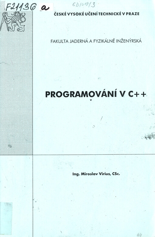 Programování v C++ 
