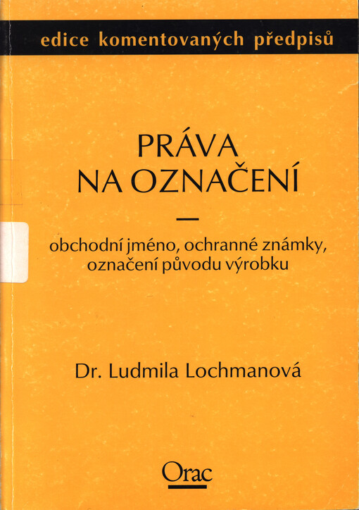 Práva na označení