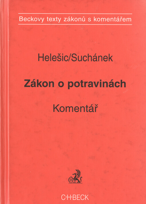 Zákon o potravinách : komentář