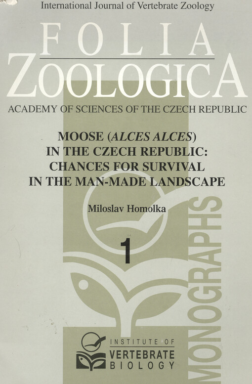 Moose (Alces alces) in the Czech Republic: chances for survival in the man-made landscape