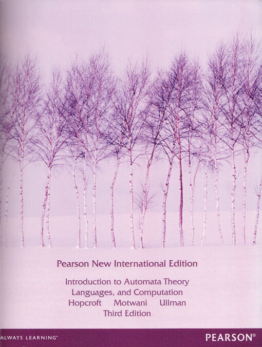 Introduction to automata theory, languages, and computation