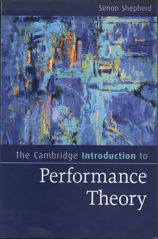 The Cambridge introduction to performance theory