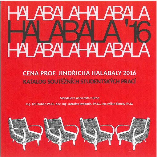 Cena prof. J. Halabaly 2016