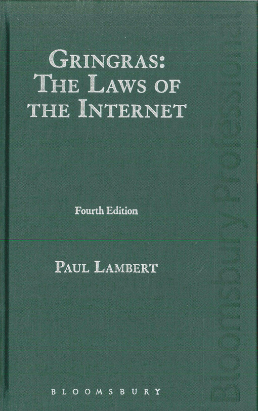 Gringras: The laws of the Internet