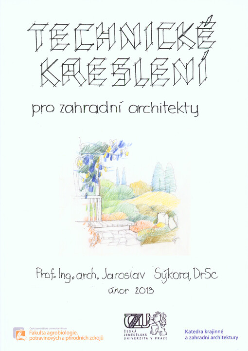 Technické kreslení pro zahradní architekty