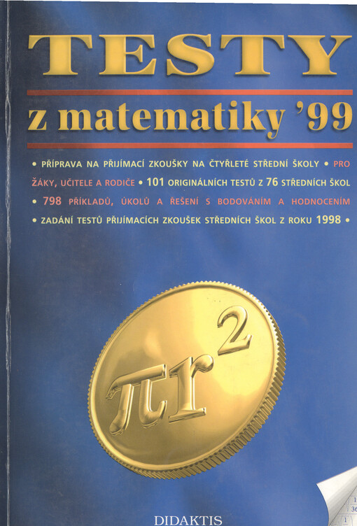 Testy z matematiky '99