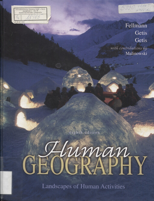 Human geography :landscapes of human activities