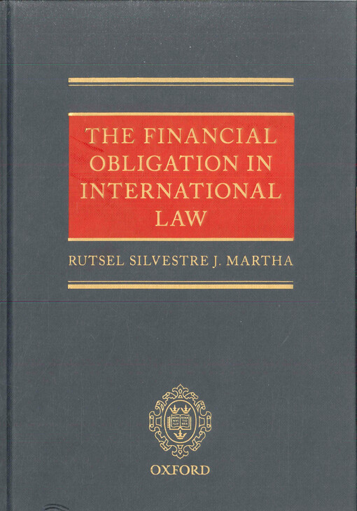 The financial obligation in international law