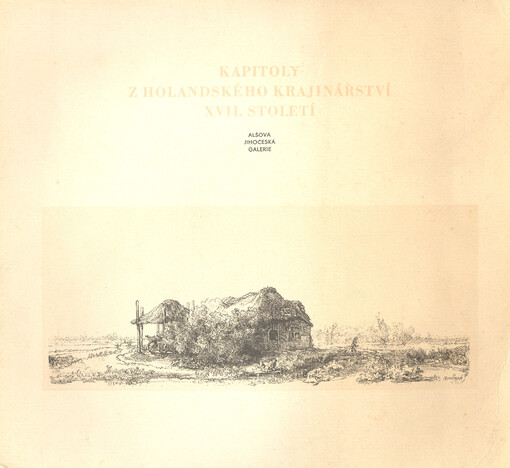 Kapitoly z holandského krajinářství 17. století