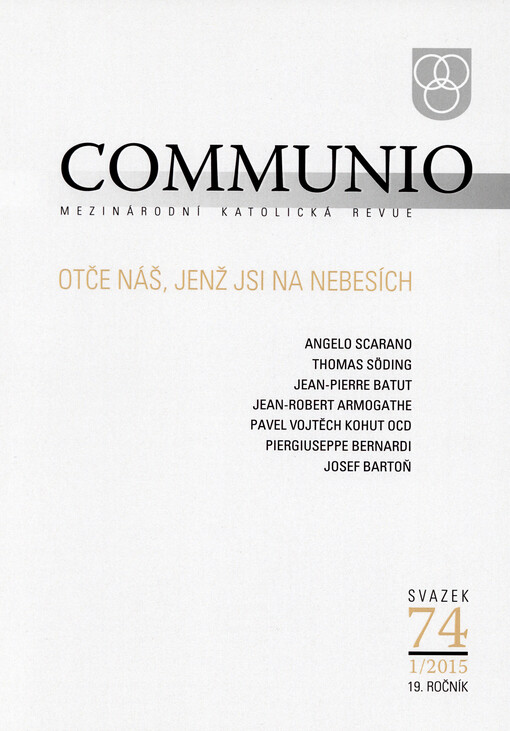 Mezinárodní katolická revue Communio