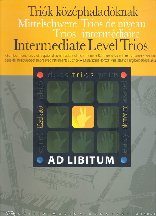 Intermediate Level TriosMittelschwere Trios=Trios de niveau intermédiaire=Triók középhaladóknak