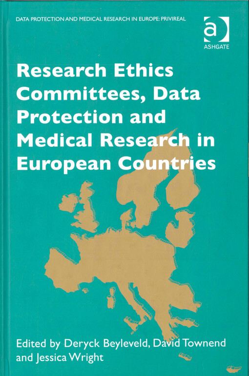 Research ethics committees, data protection and medical research in European countries