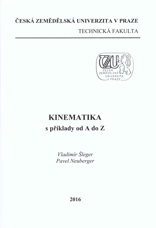 Kinematika s příklady od A do Z