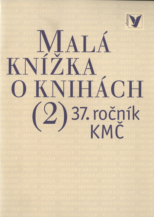 Malá knížka o knihách (2) : 37. ročník KMČ
