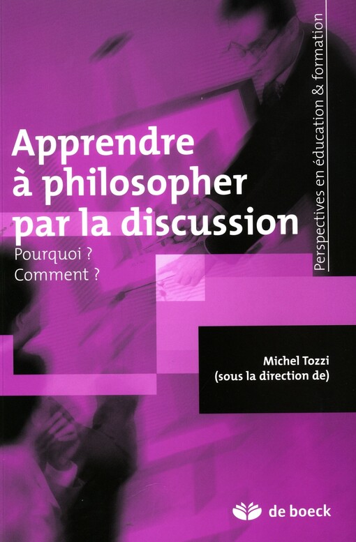 Apprendre a philosopher par la discussion